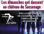 Dans le cadre des dimaches qui dansent au Château, La compagnie “Corps et Graphie” présente L'académie de danse de Sassenage